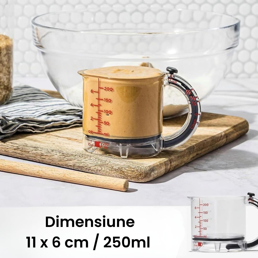 CanaMagică™️ - Cană Gradată Ajustabilă