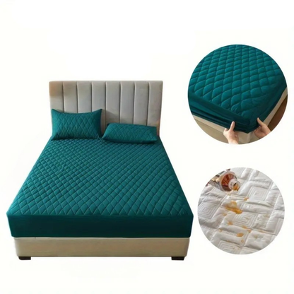 Așternut Impermeabil cu Sistem Anti-Alunecare, Verde