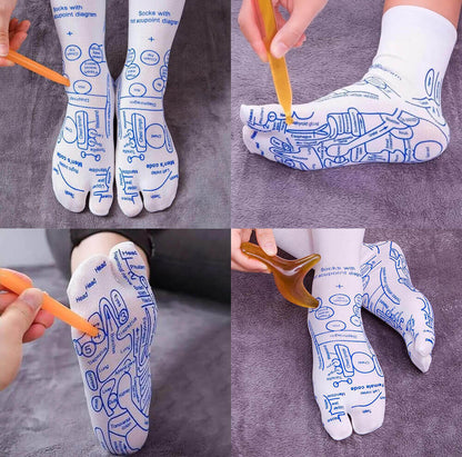 Sosete pentru Masaj, Presopunctură și Reflexoterapie