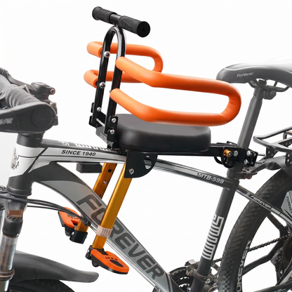 Scaun pentru Copii de Bicicletă cu Bară de Siguranță (2–6 ani)
