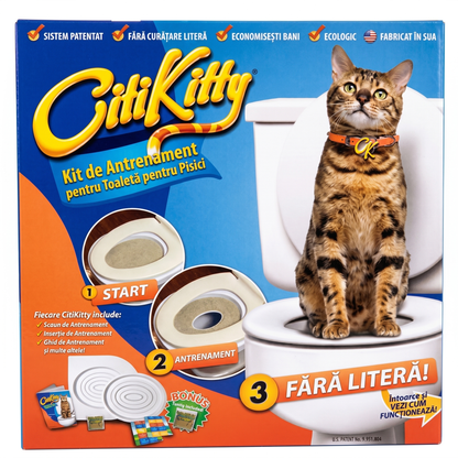 Kit pentru Educarea Pisicilor la Toaletă