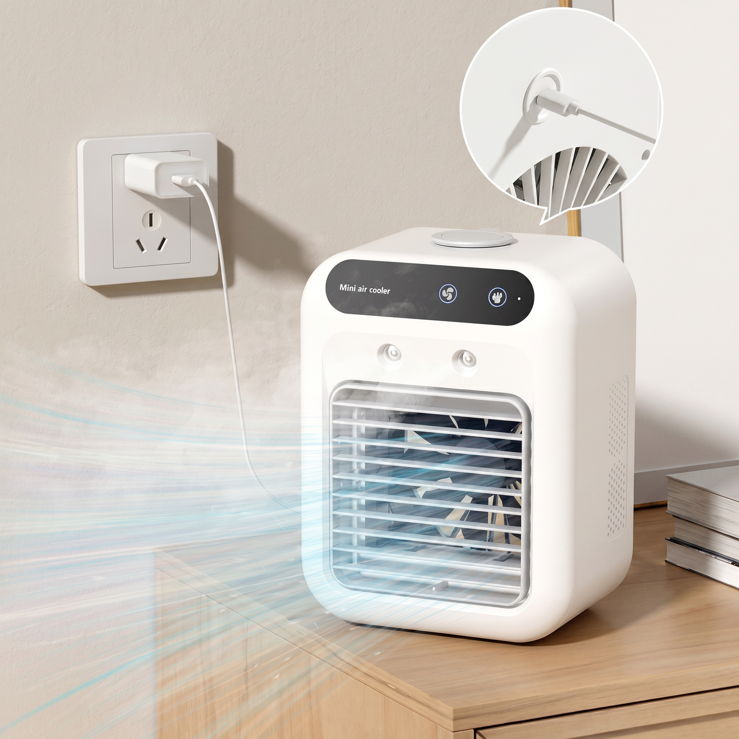 Ventilator Portabil 2în1