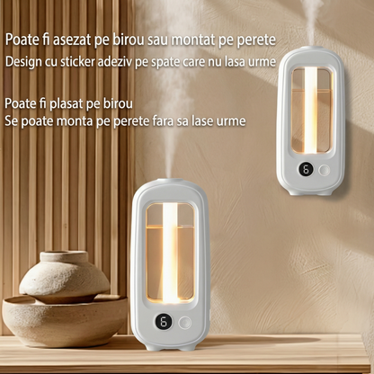 Difuzor Smart de Arome cu Uleiuri Esențiale și Lumină Ambientală