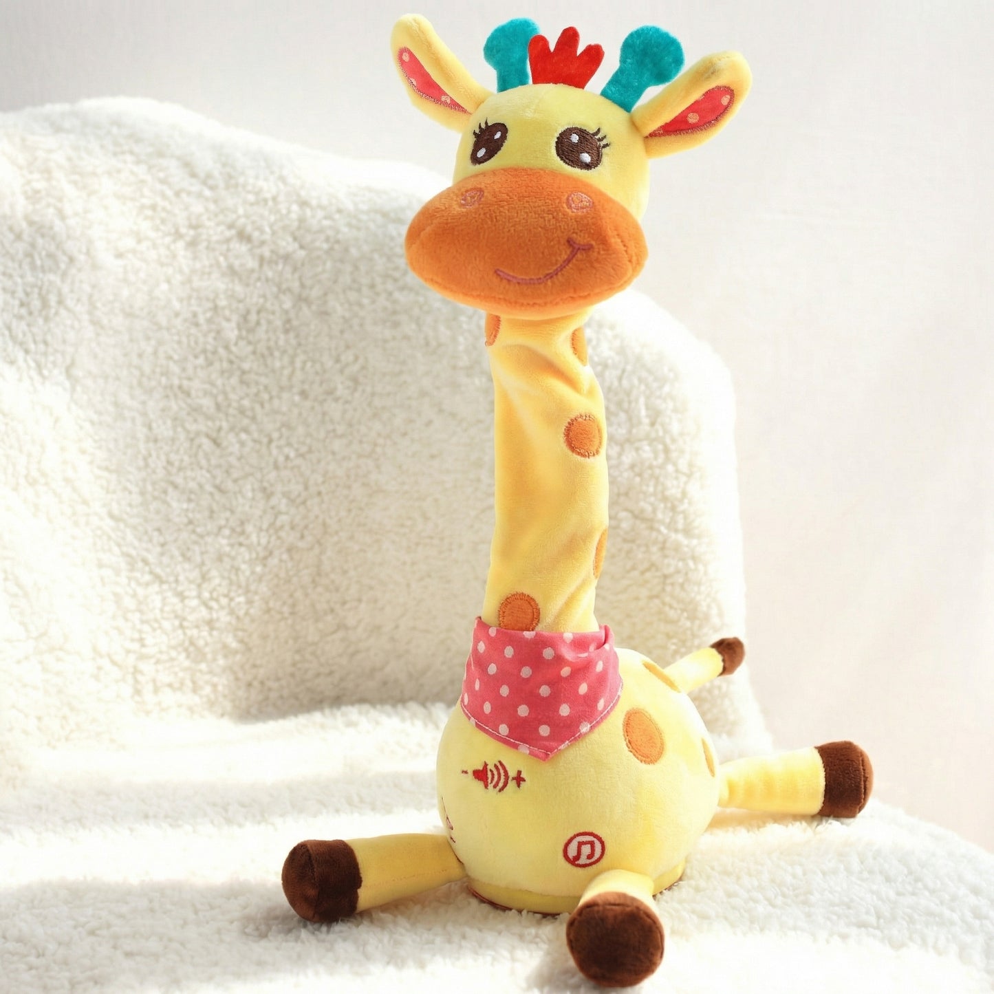Girafă de Pluș Interactivă