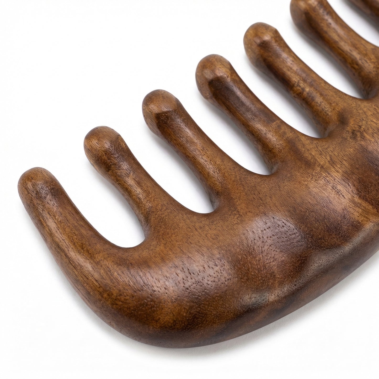 Pieptene Gua Sha din Lemn de Santal