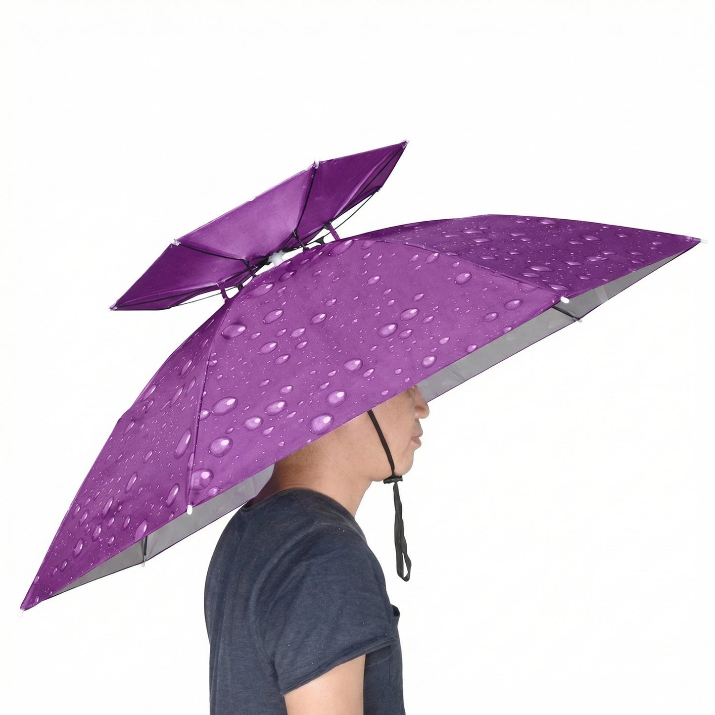 Pălărie Umbrelă pentru Mâini Libere