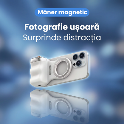 Suport pentru Telefon cu Rotire Magnetică de 360°
