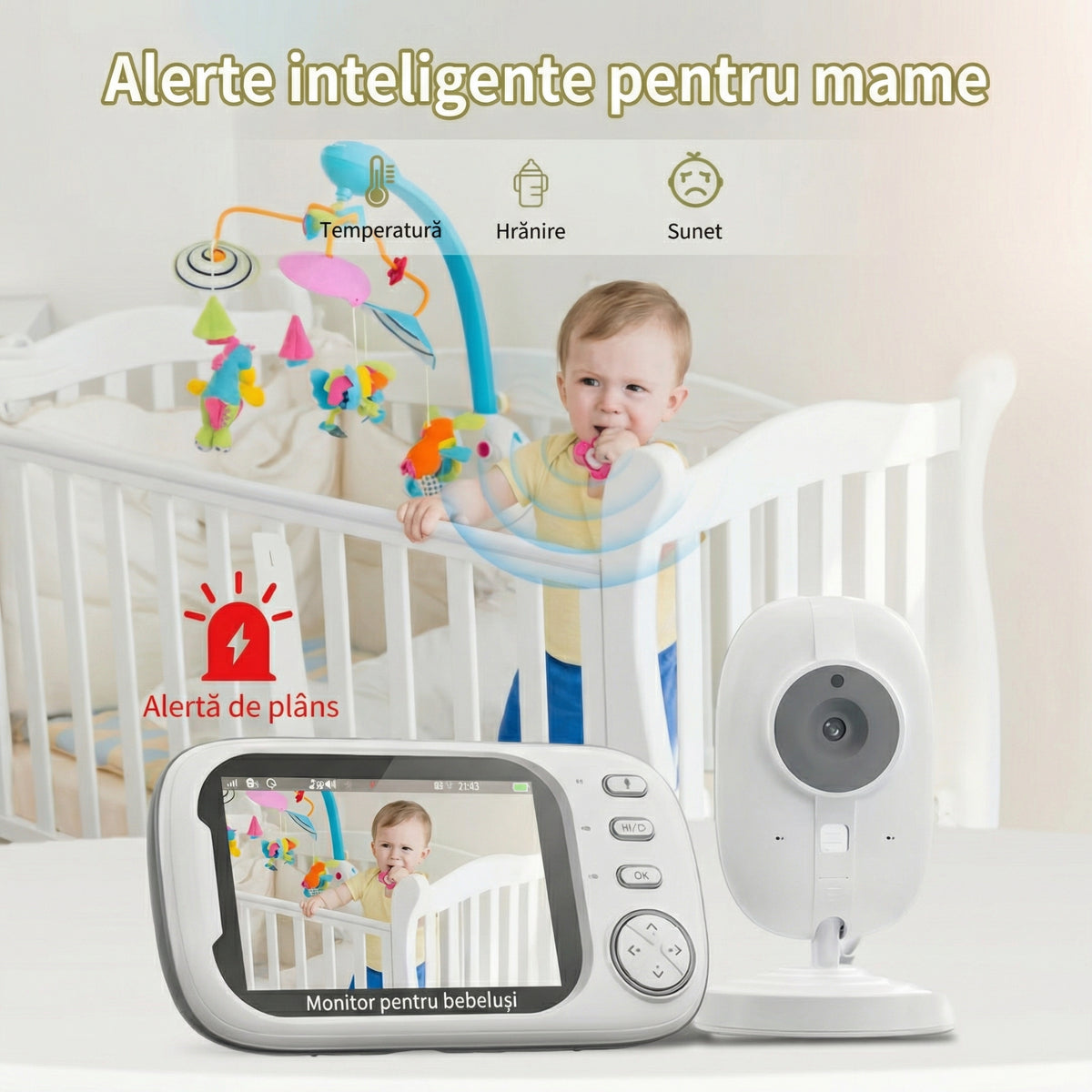 Monitor cu Cameră