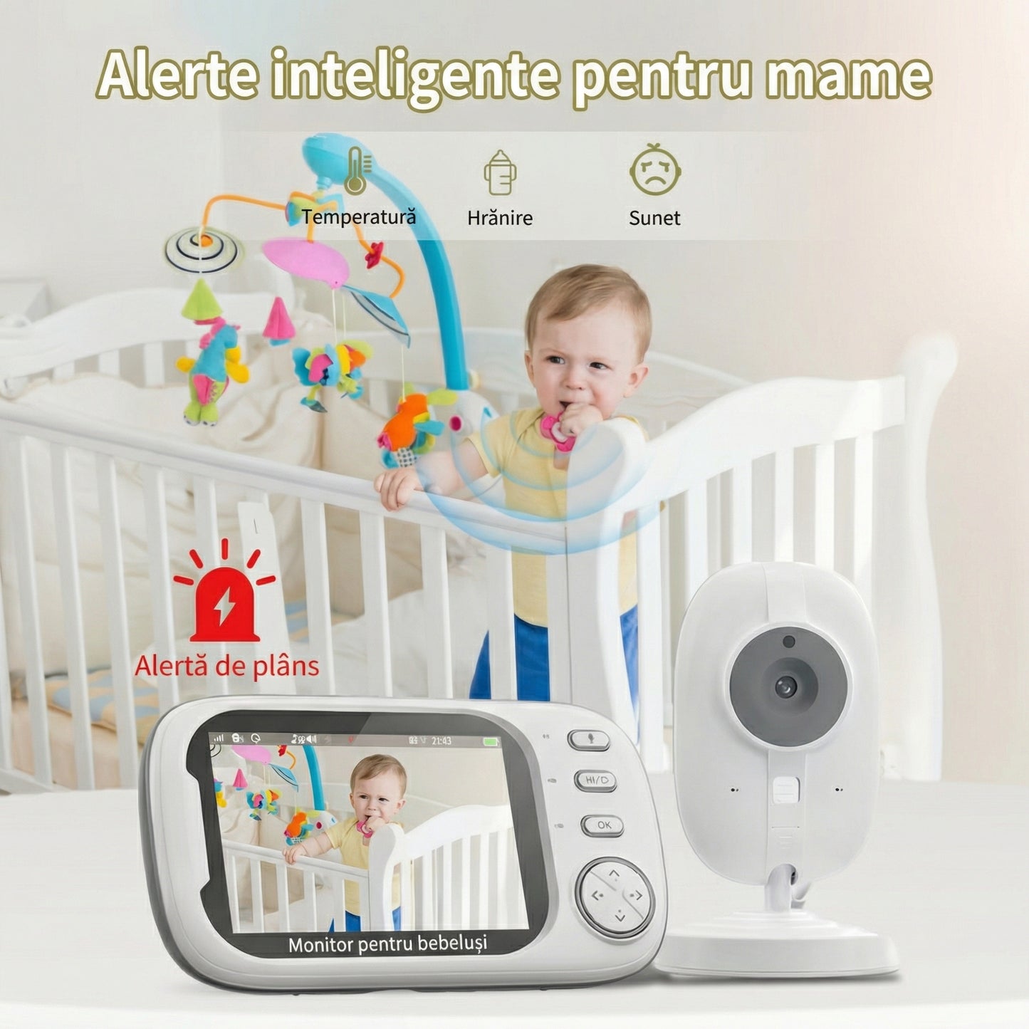 Monitor cu Cameră