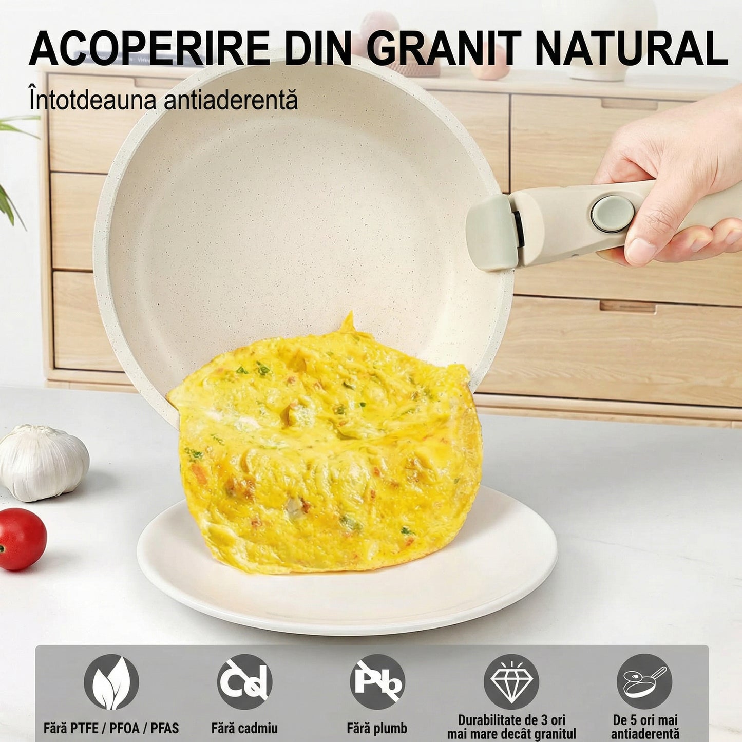 Set de Vase de Gătit 9 Piese