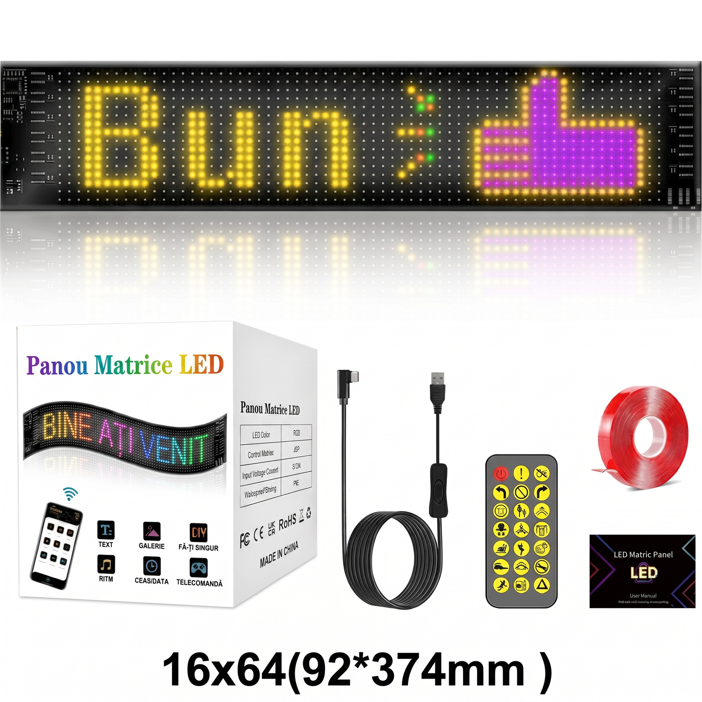 Panoul LED Matrix