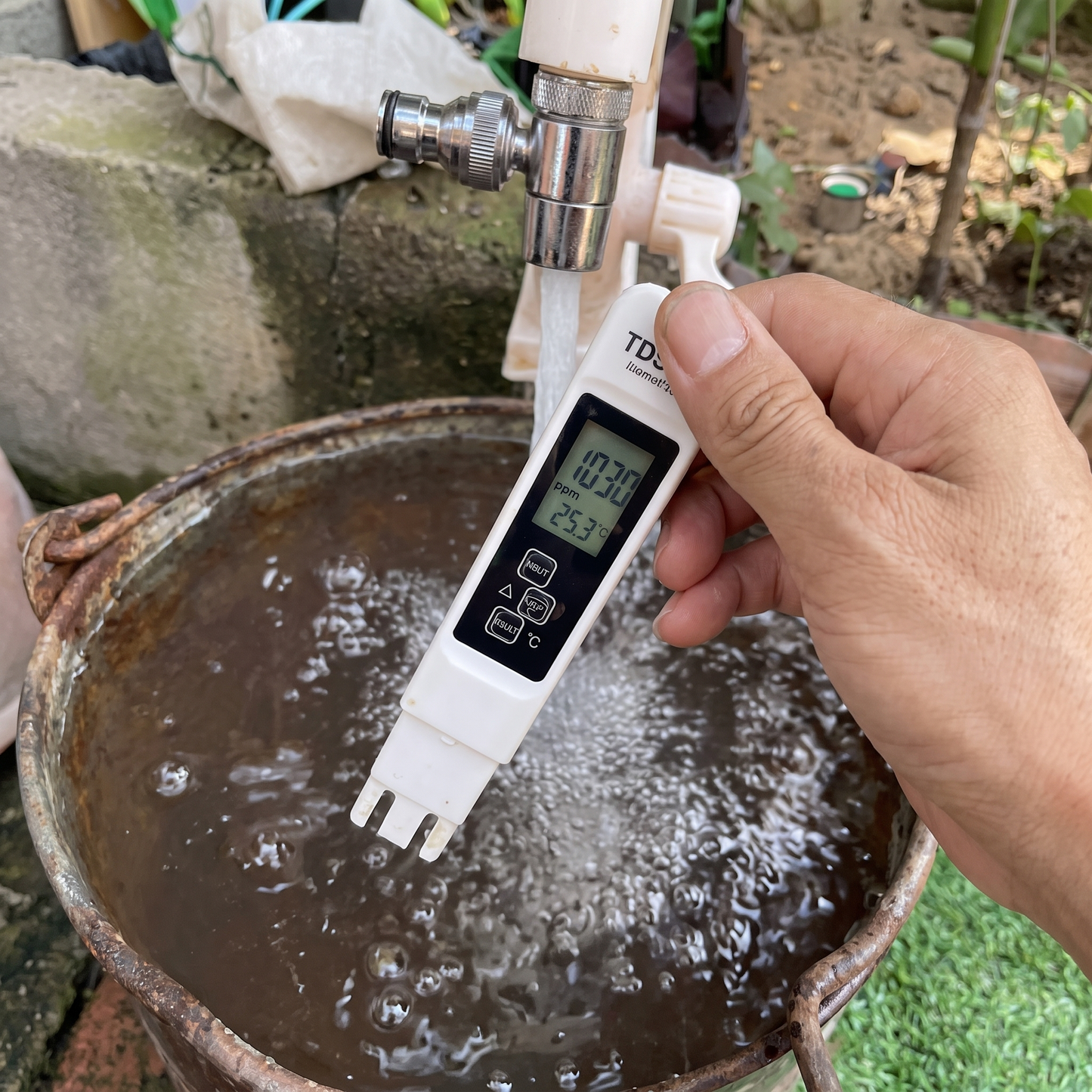 Kit de Testare a Calității Apei 3 in 1, TDS, EC, Interval de Măsurare 0-9990, Tester Multifuncțional pentru Puritatea Apei, Instrument de Măsurare a Temperaturii și Valorii PPM