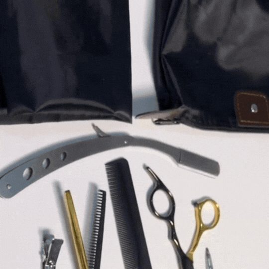 Foarfece Profesionale de Tuns și Filat - Set de 11 piese