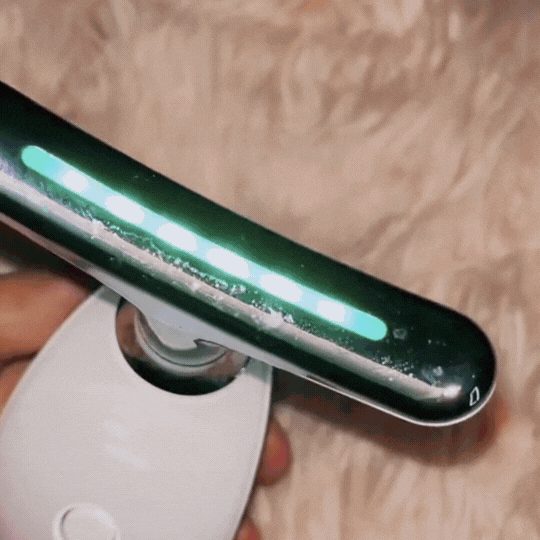 Aparat de Masaj Facial cu Lumină LED