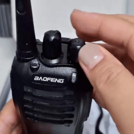Set de 2 Stații Radio cu Acumulator Reîncărcabil