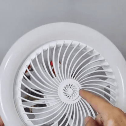 Lampă LED cu Ventilator