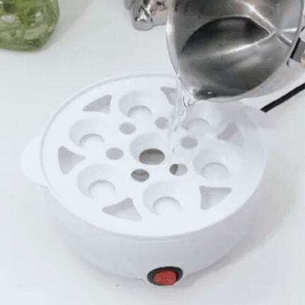 Oală Magică cu Fierbător pentru Ouă