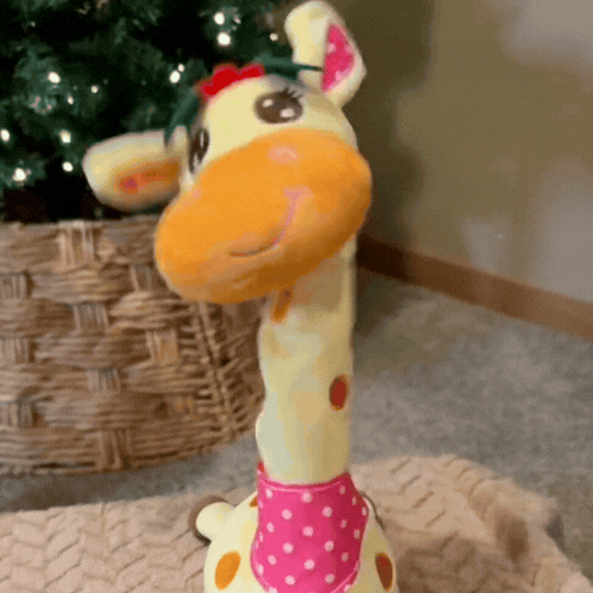 Girafă de Pluș Interactivă